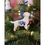Heinen Delfts Blauw Heinen Delfts Blauw Kerstornament Labrador Heinen Delfts Blauw K40064