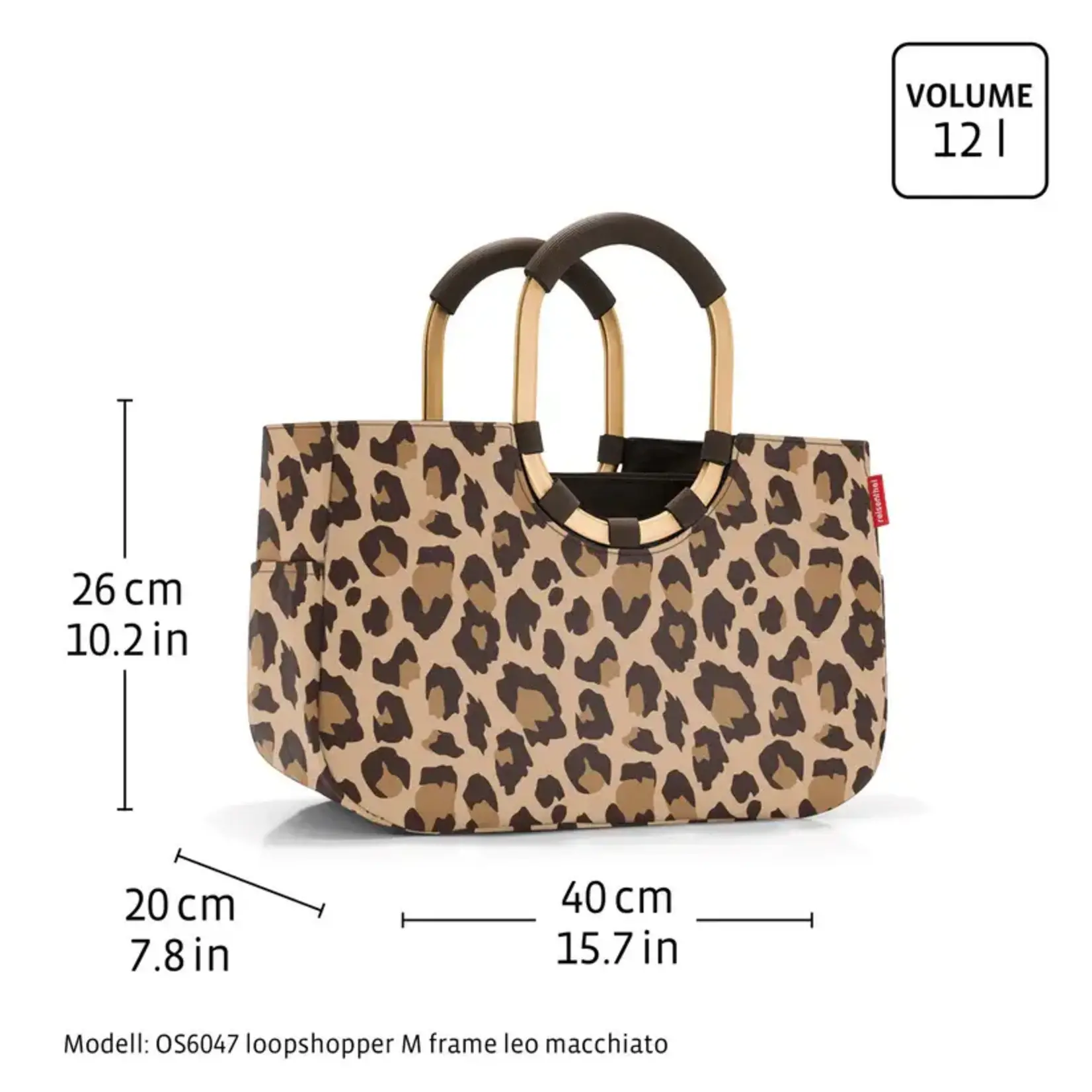 Reisenthel Reisenthel Loopshopper Medium Teddy Leo Olive Reisenthel OS5055