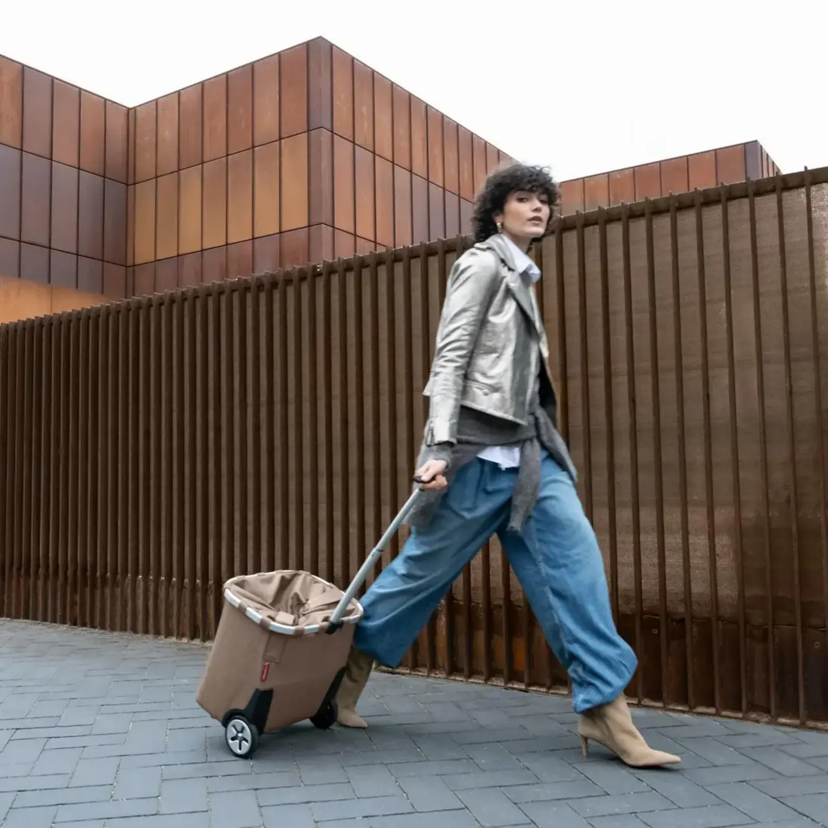 Reisenthel Reisenthel Carrycruiser Herringbone Mokka Reisenthel OE6054