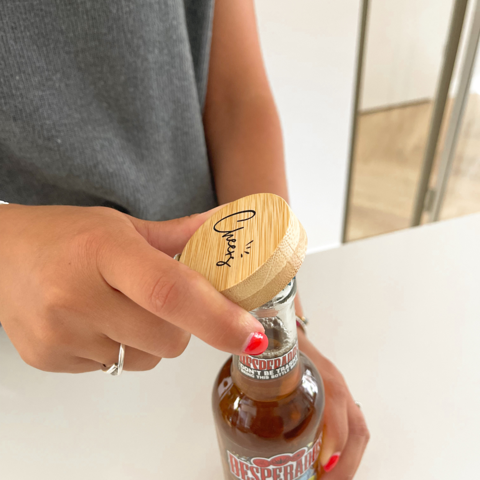 Diverse Merken Voor als er nog iets overblijft flessenstopper Cheers The Big Gifts 732