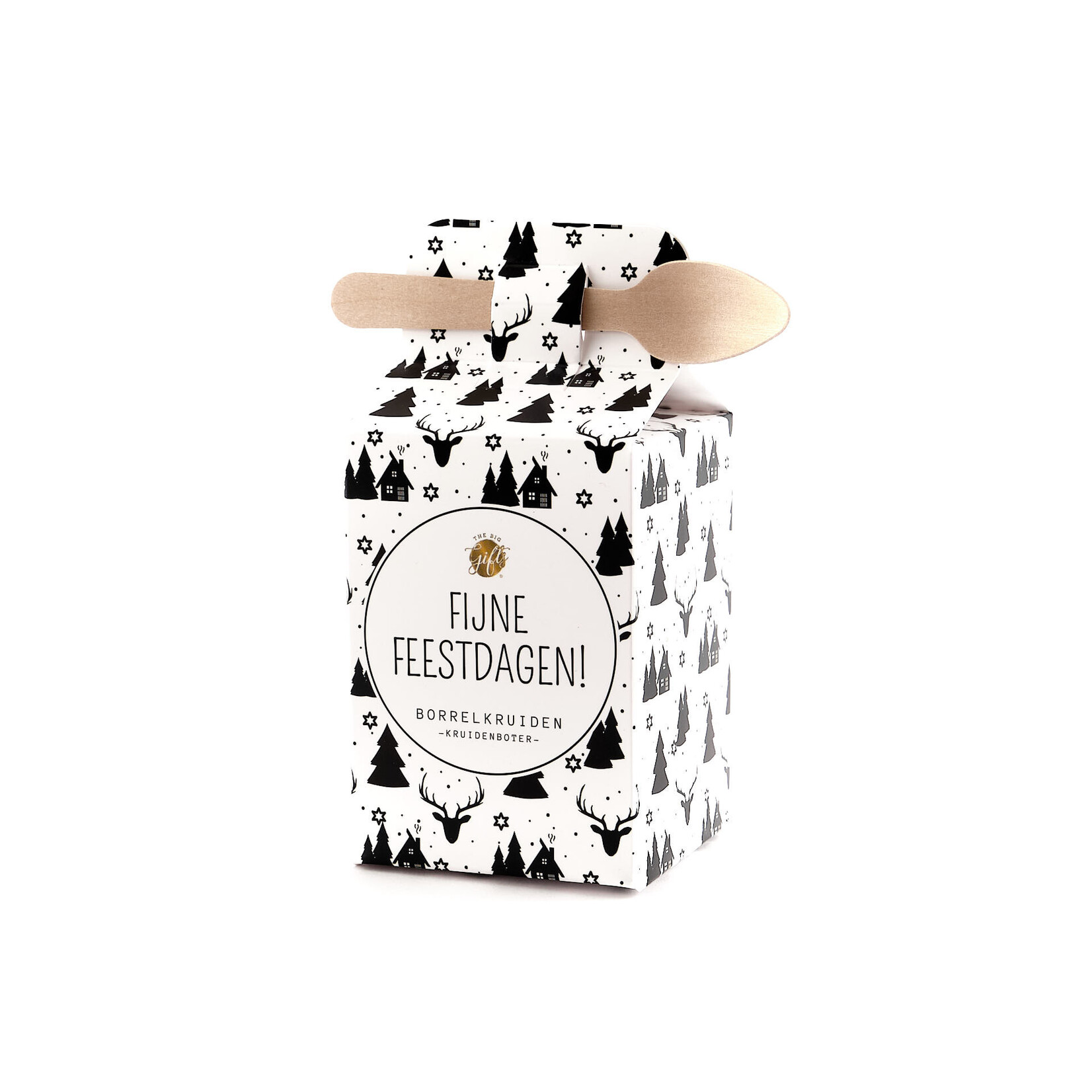 Diverse Merken Kruidenboter kruiden borrel kruiden Fijne feestdagen verpakking The Big Gifts 265