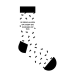Diverse Merken Sokken maat 36-40 Ik drink alleen op dagen die eindigen op dag The Big Gifts 297