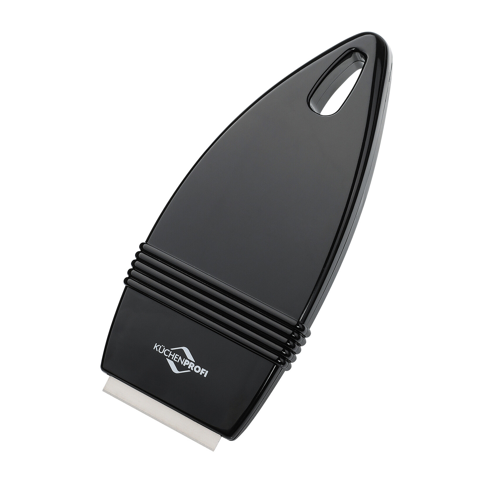 Kuchenprofi kookplaat schoonmaken met deze Zwarte kookplaat schraper Kuchenprofi 1310231000