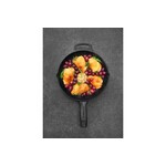 Combekk, Nederlands design  gietijzeren pannen uit gerecycled materiaal. 26 cm zwart gietijzeren koekenpan Skillet Combekk Skillet gietijzer 26 cm zwart Combekk 191126BL.01