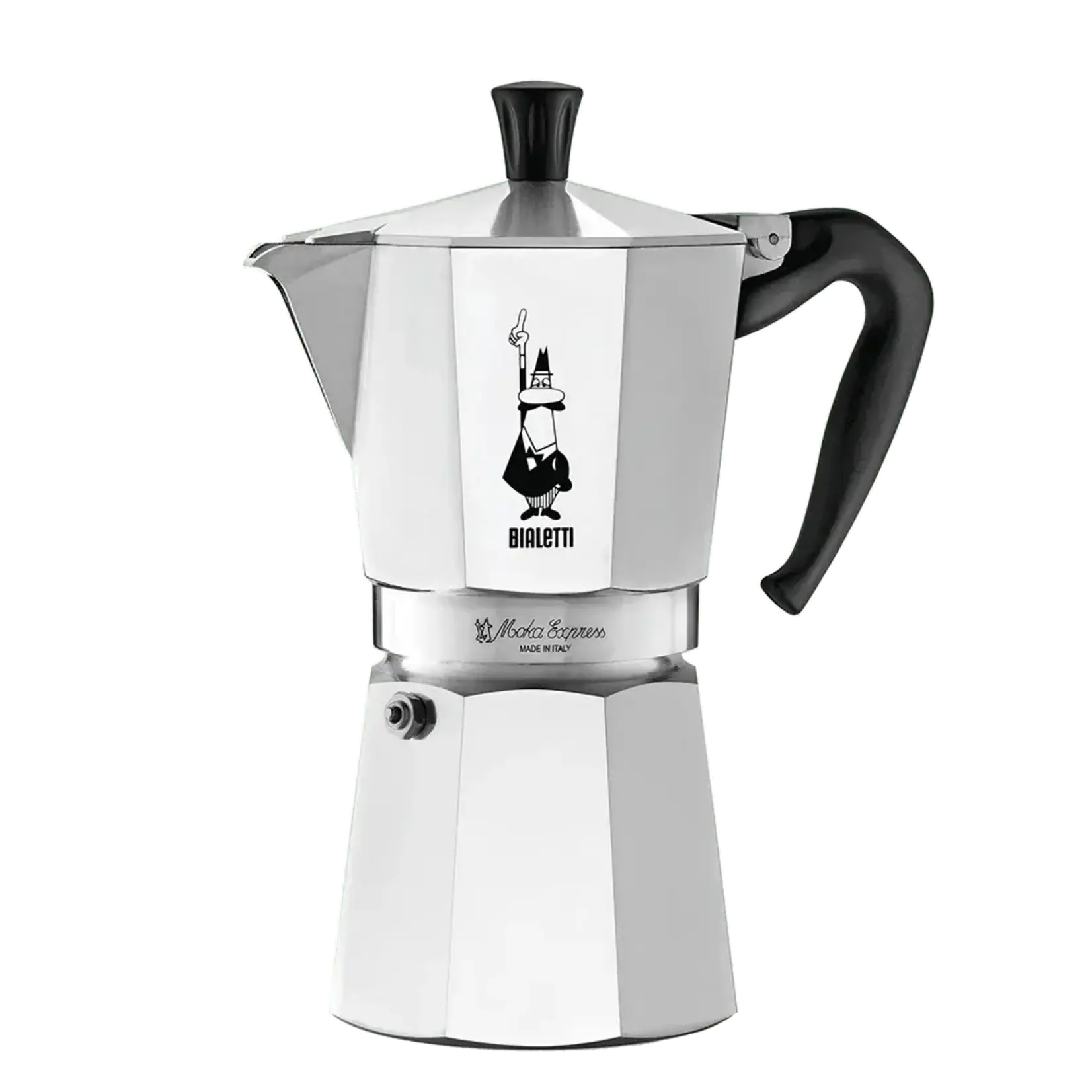 Bialetti De iconische Italiaanse espressomakers percolators 420 ml 9 kops Espressokoker Bialetti Moka Express espressomaker 420 ml Bialetti 0001165