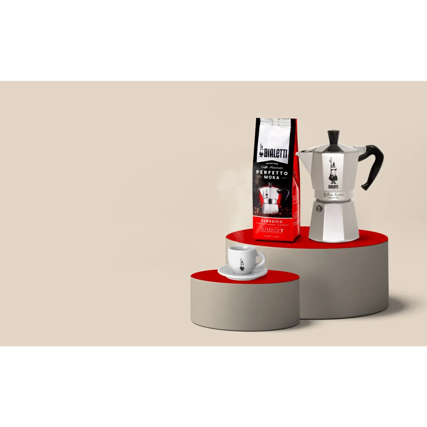 Bialetti De iconische Italiaanse espressomakers percolators 420 ml 9 kops Espressokoker Bialetti Moka Express espressomaker 420 ml Bialetti 0001165