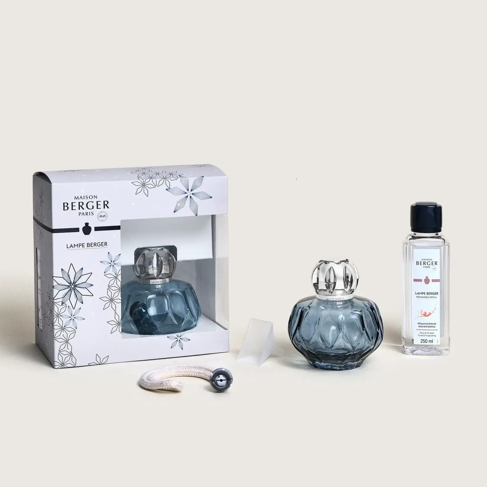 Maison Berger Paris 1898 Lampe Berger giftset Rosalie Bleue Maison Berger Lampe Rosalie blauw Maison Berger 4861