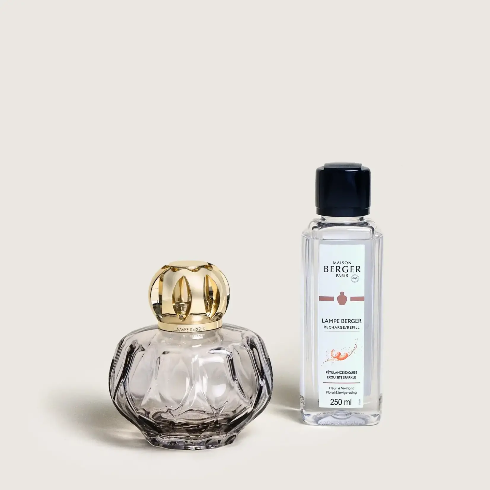 Maison Berger Paris 1898 Lampe Berger giftset Rosalie Grise Maison Berger Lampe Rosalie grijs Maison Berger 4862