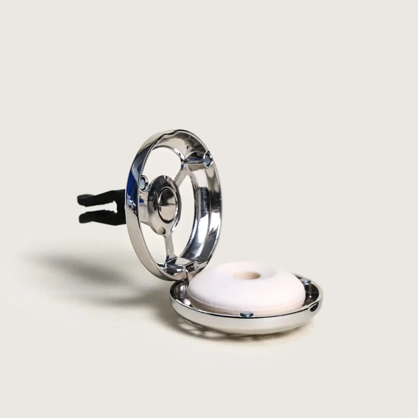 Maison Berger Paris 1898 Autodiffuser Rosalie chroom autoparfumverspreider Pétillance Exquise Maison Berger 7862