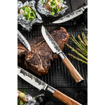 Forged XXL Steakmessen set 4 Forged Olive XXL Steakmessen Forged  OliveSteakXXL
