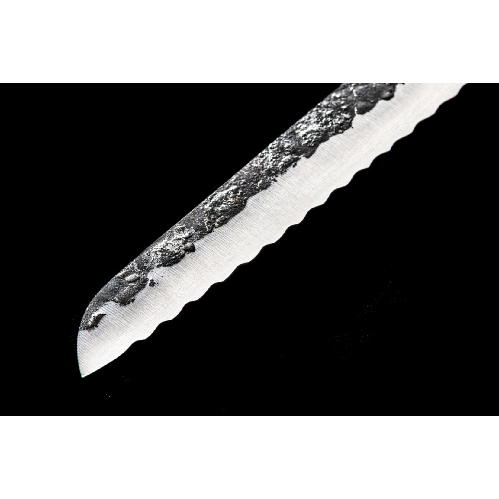 Forged gekarteld universeel mes Forged Olive universeel mes gekarteld Forged OliveUniSer