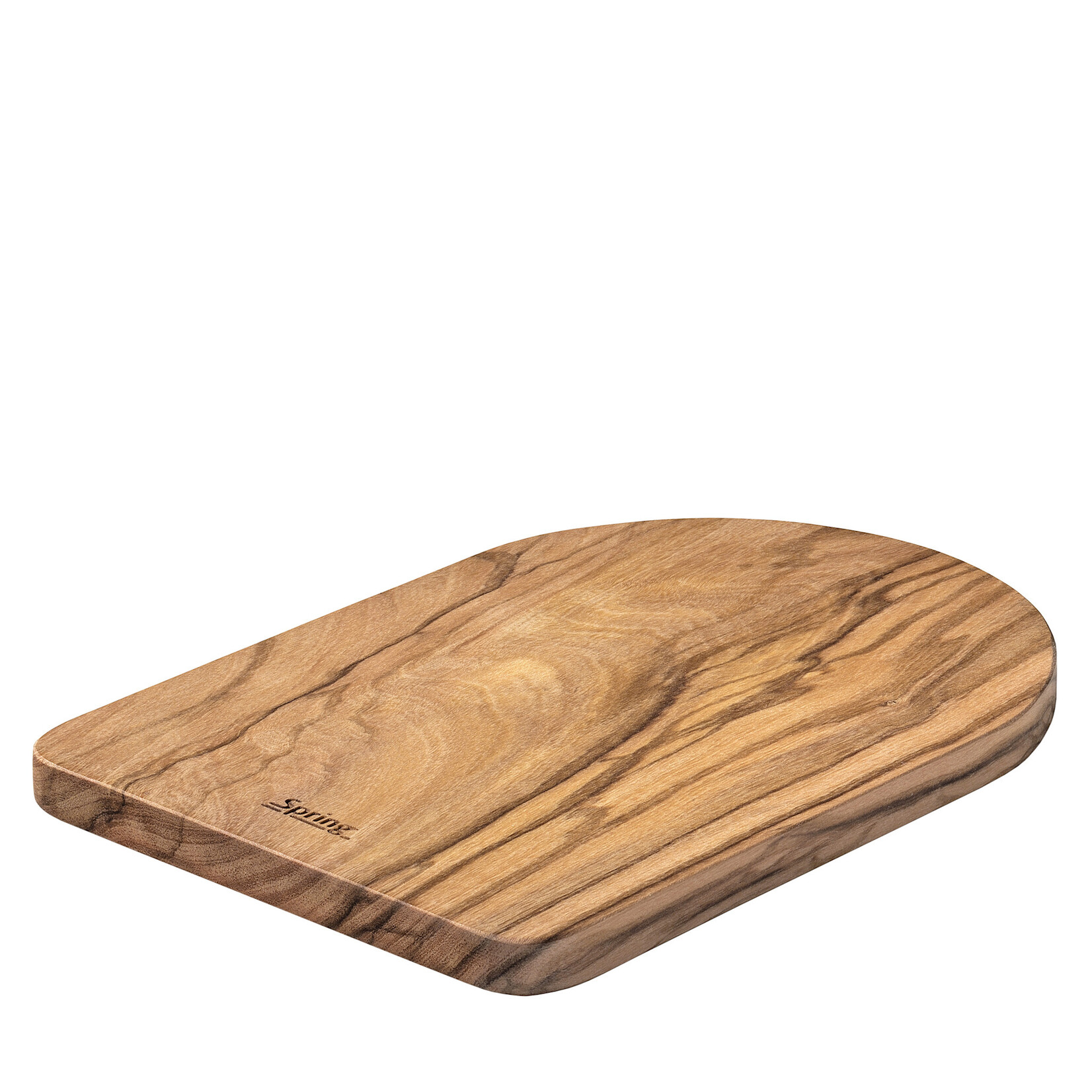 Spring 2x onderzetter en spatel voor gourmet pannetjes Spring 2 spatels en 2 plankjes Olijvenhout Spring 3091000604
