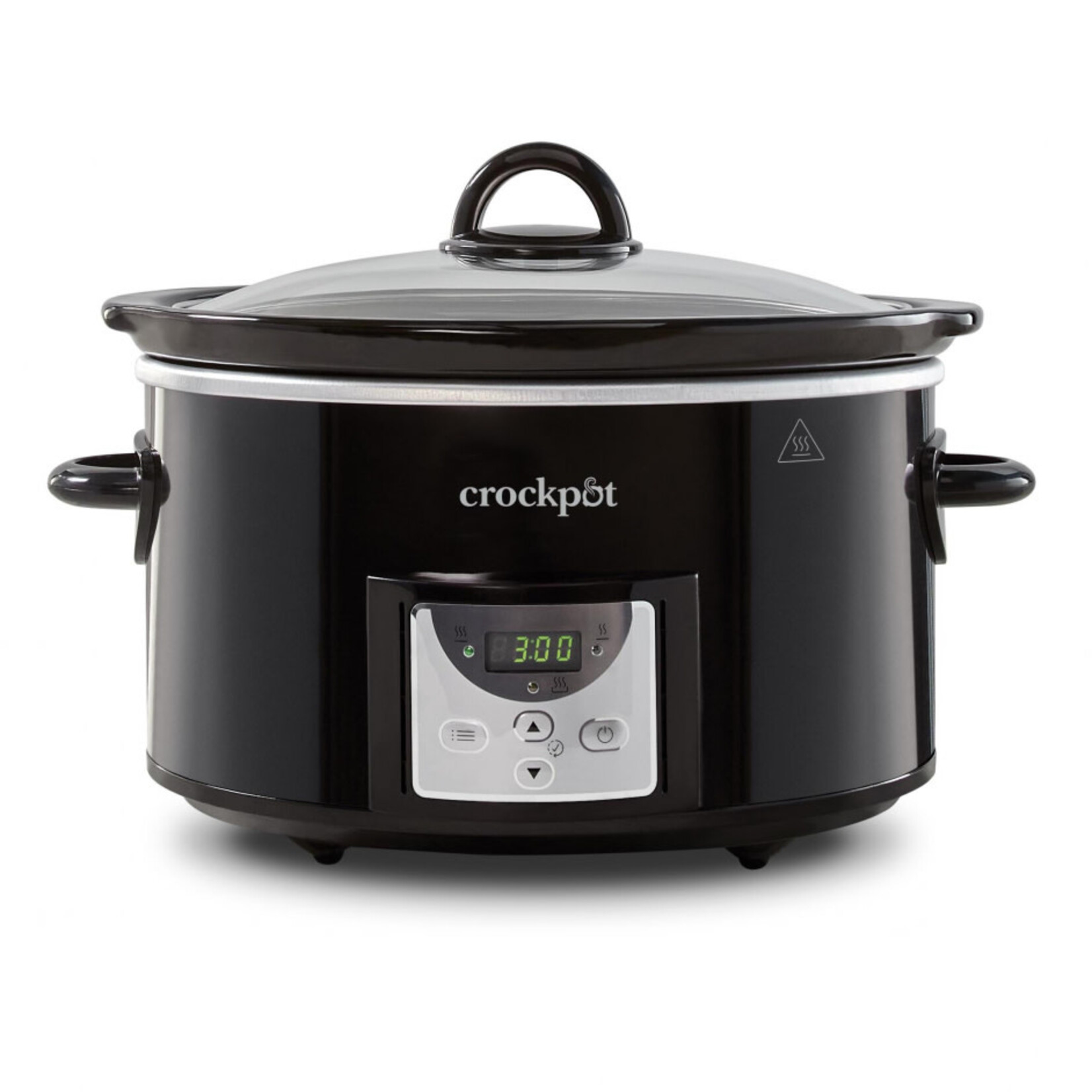 Crockpot 3500 ml aardewerk-zwart 4P Slowcooker Crockpot digitale Slowcooker 3500 ml Crockpot Cr113