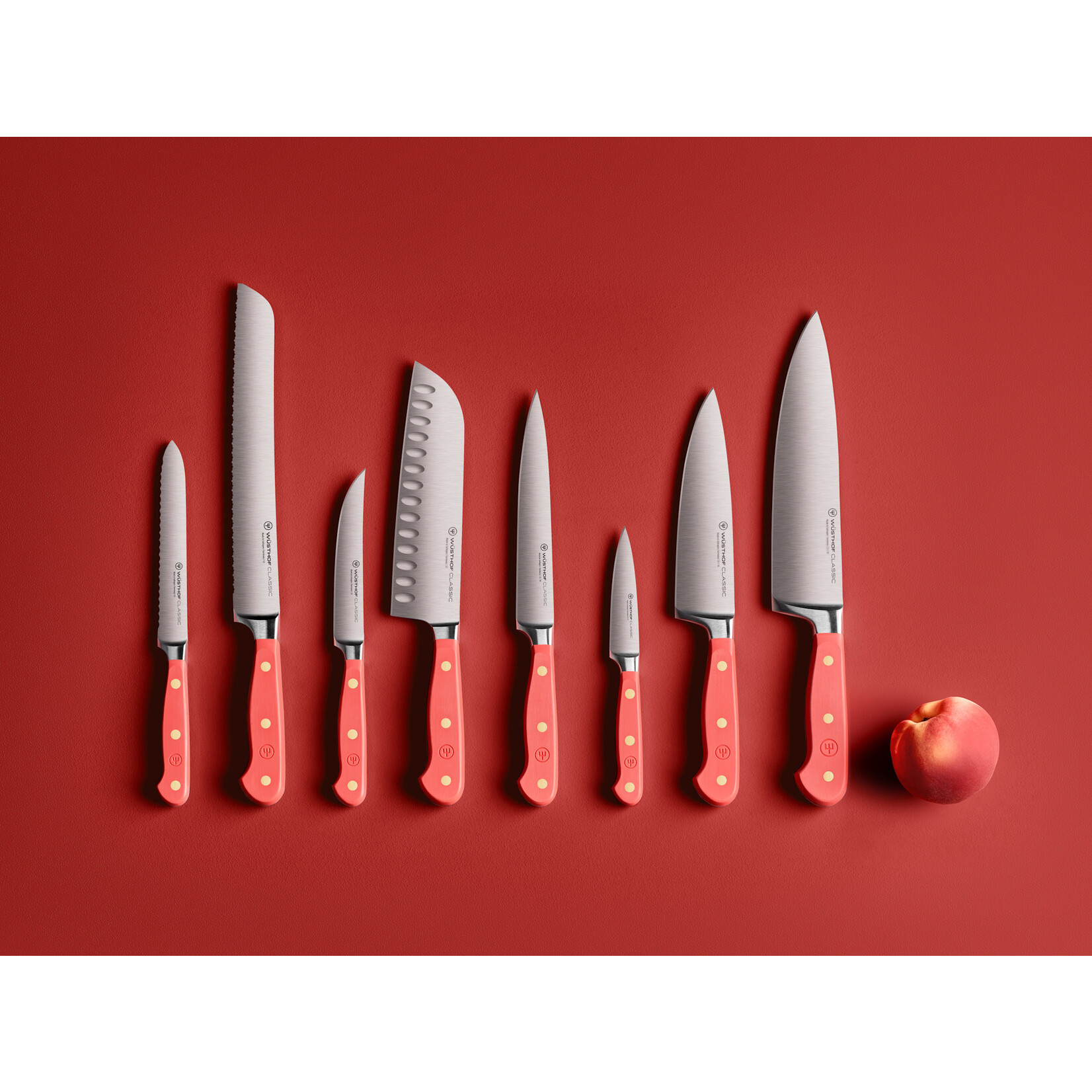 Wüsthof, messen uit Solingen 16 cm koks mes Wusthof Classic koksmes 16 cm Classic Coral Peach Wusthof 1061700316
