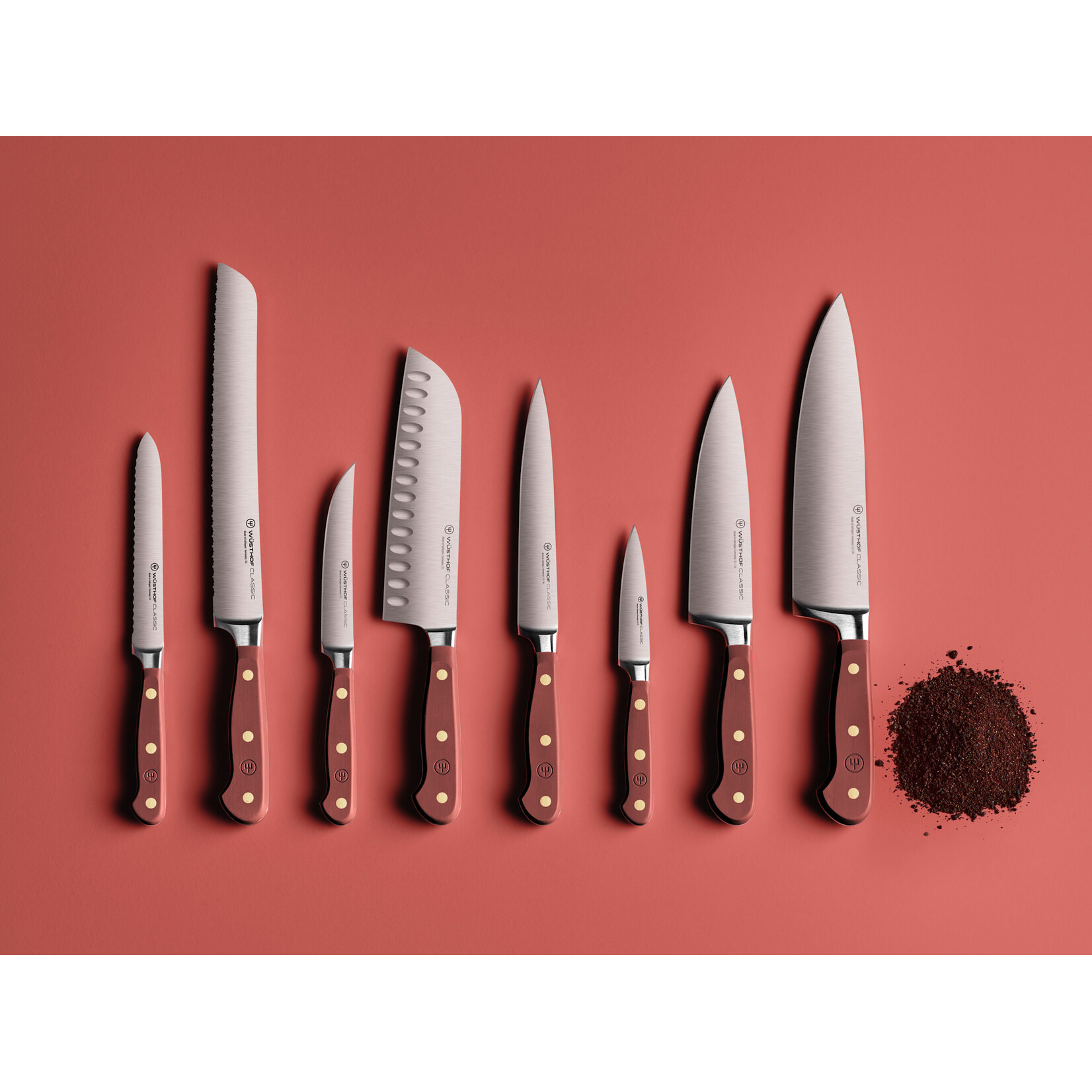 Wüsthof, messen uit Solingen gemaakt onder leiding van de 5e generatie familie Wusthof 16 cm koks mes Wusthof Classic Color Tasty Sumac koksmes 16 cm Classic Tasty Sumac Wusthof 1061700516
