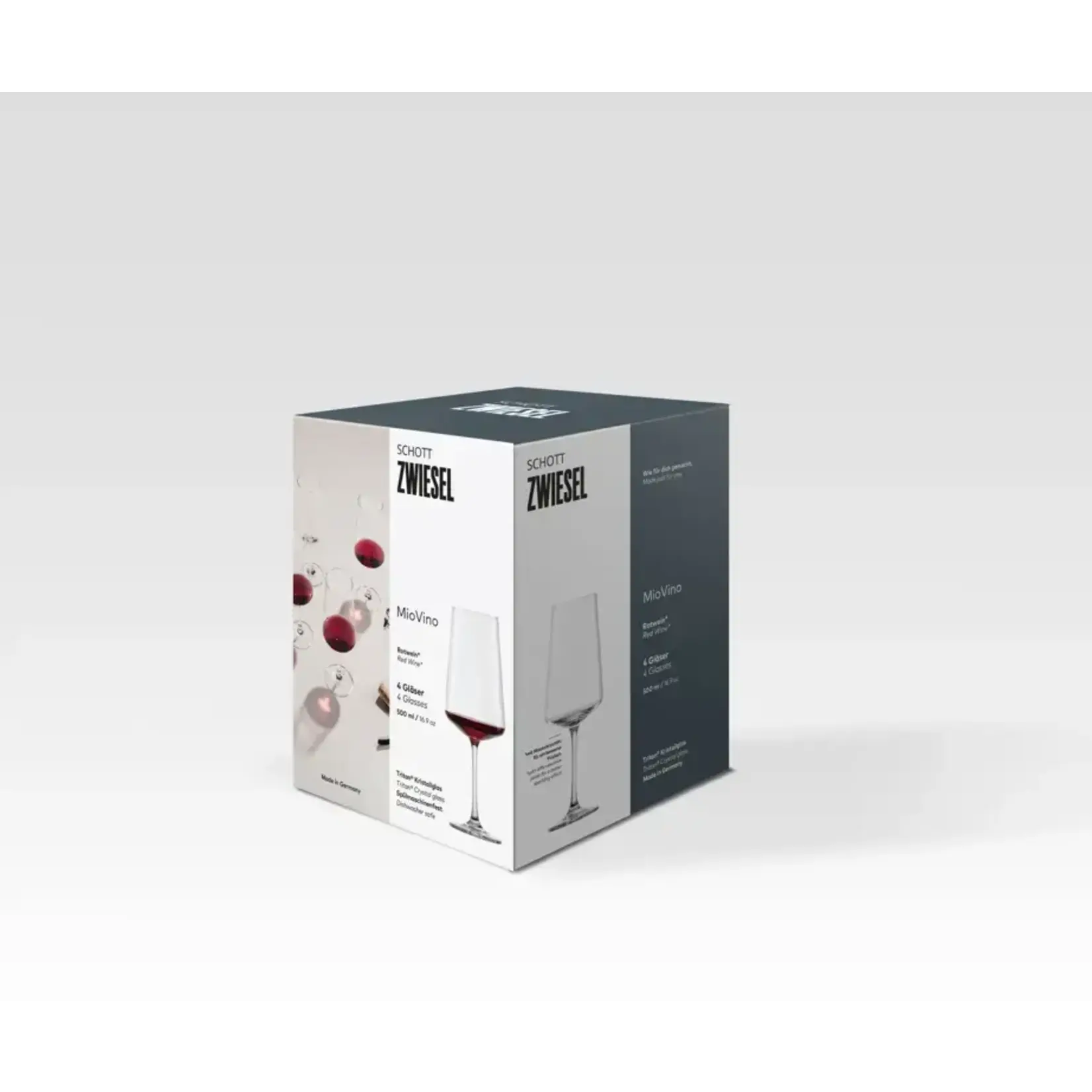 Zwiesel Collection Glas set-4 Rode wijnglazen MioVino Schott Zwiesel MioVino 4x Rode wijnglas 500 ml Zwiesel 124051