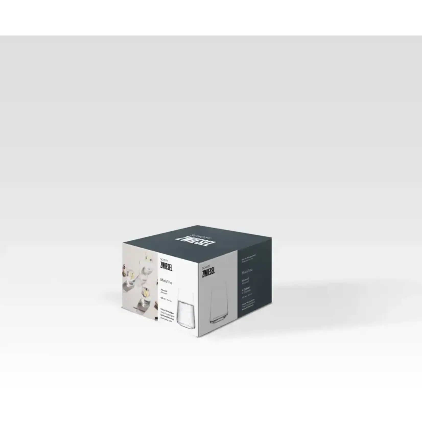 Zwiesel Collection Glas set-4 Sapglas water glazen MioVino Schott Zwiesel MioVino 4x tumbler glas 425 ml Zwiesel 124053