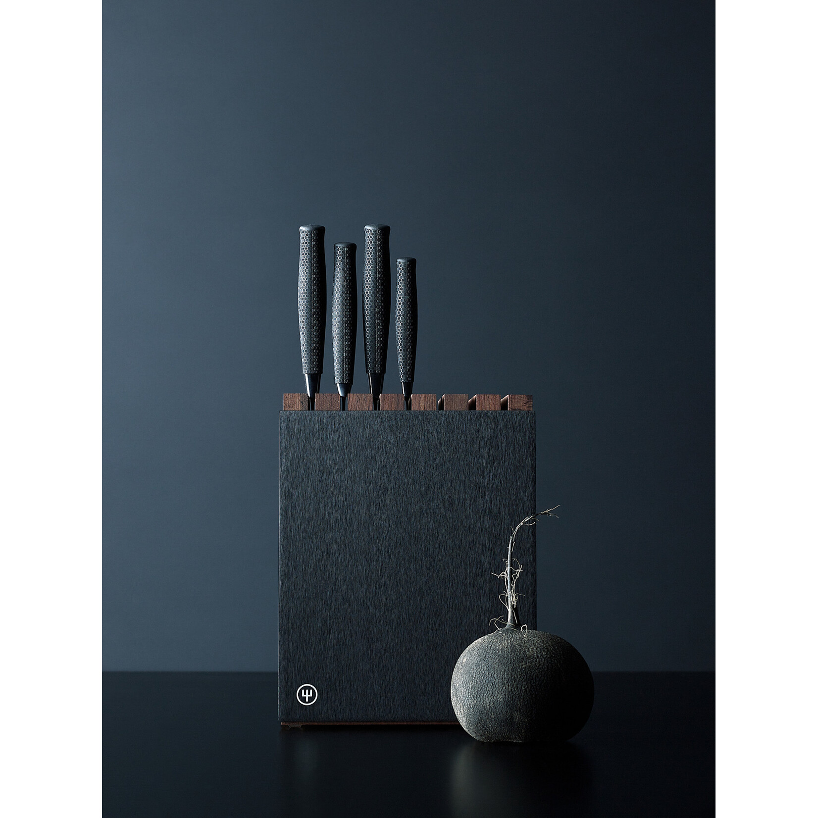 Wüsthof, messen uit Solingen gemaakt onder leiding van de 5e generatie familie Wusthof 5 delig messenblok Wusthof Performer messenblok zwart Performer Wusthof 1091270402