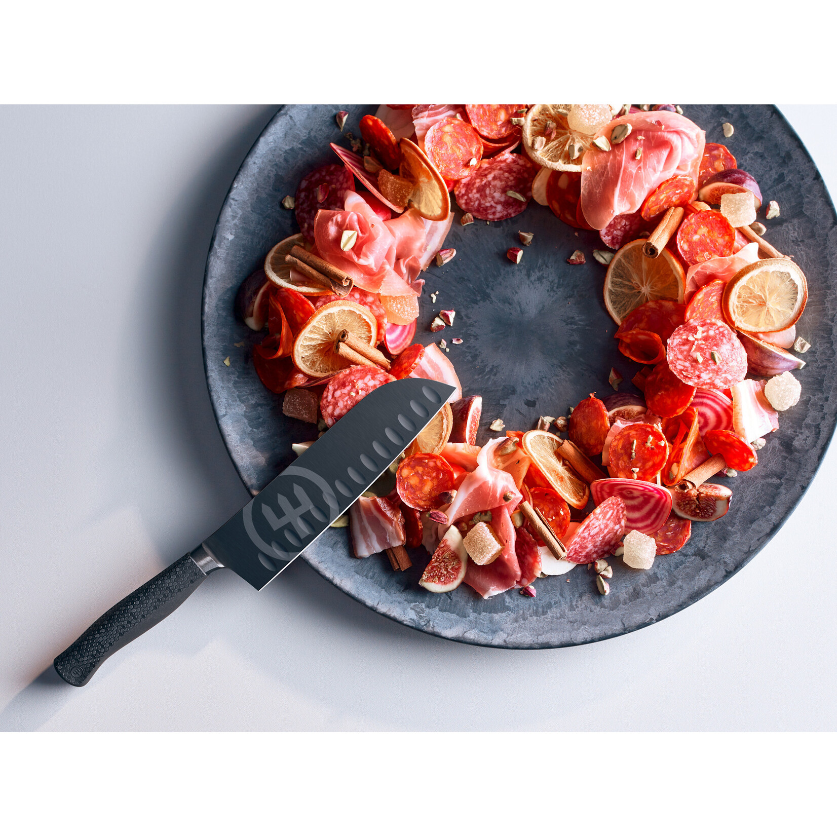 Wüsthof, messen uit Solingen gemaakt onder leiding van de 5e generatie familie Wusthof 5 delig messenblok Wusthof Performer messenblok zwart Performer Wusthof 1091270402