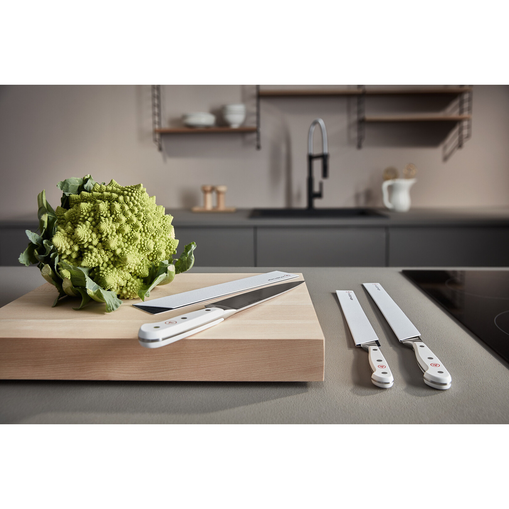 Wüsthof, messen uit Solingen gemaakt onder leiding van de 5e generatie familie Wusthof 265x 30 mm smalle mesbeschermer Wüsthof mesbeschermer Wusthof 2069640203