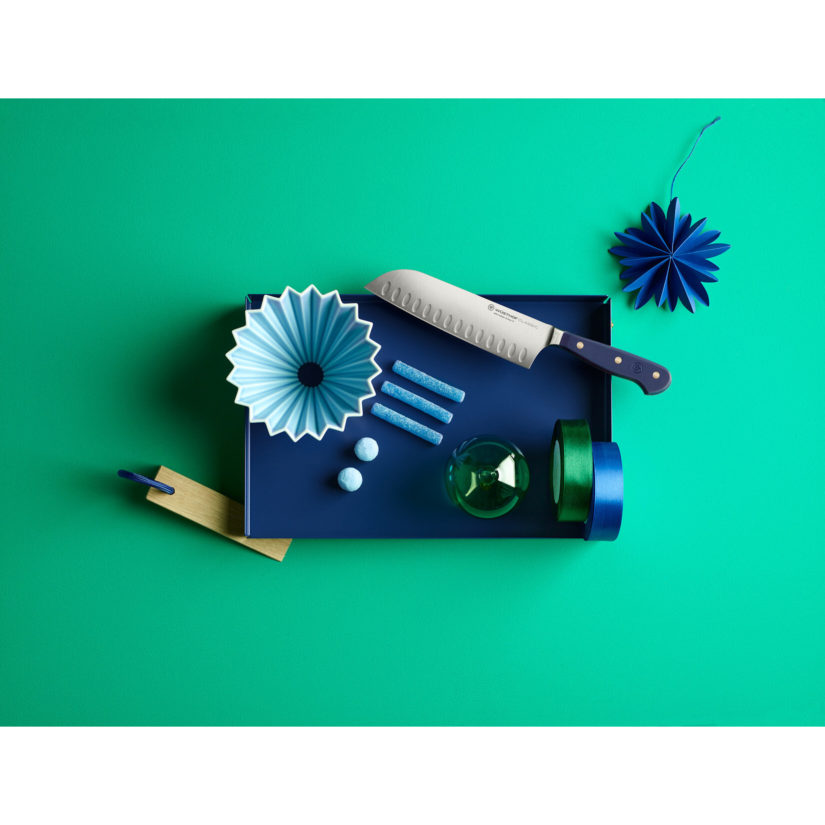 Wüsthof, messen uit Solingen gemaakt onder leiding van de 5e generatie familie Wusthof 5 delig messenblok Wusthof Classic Colour Color mix gevuld blok witte es beuk Wusthof 1091770502