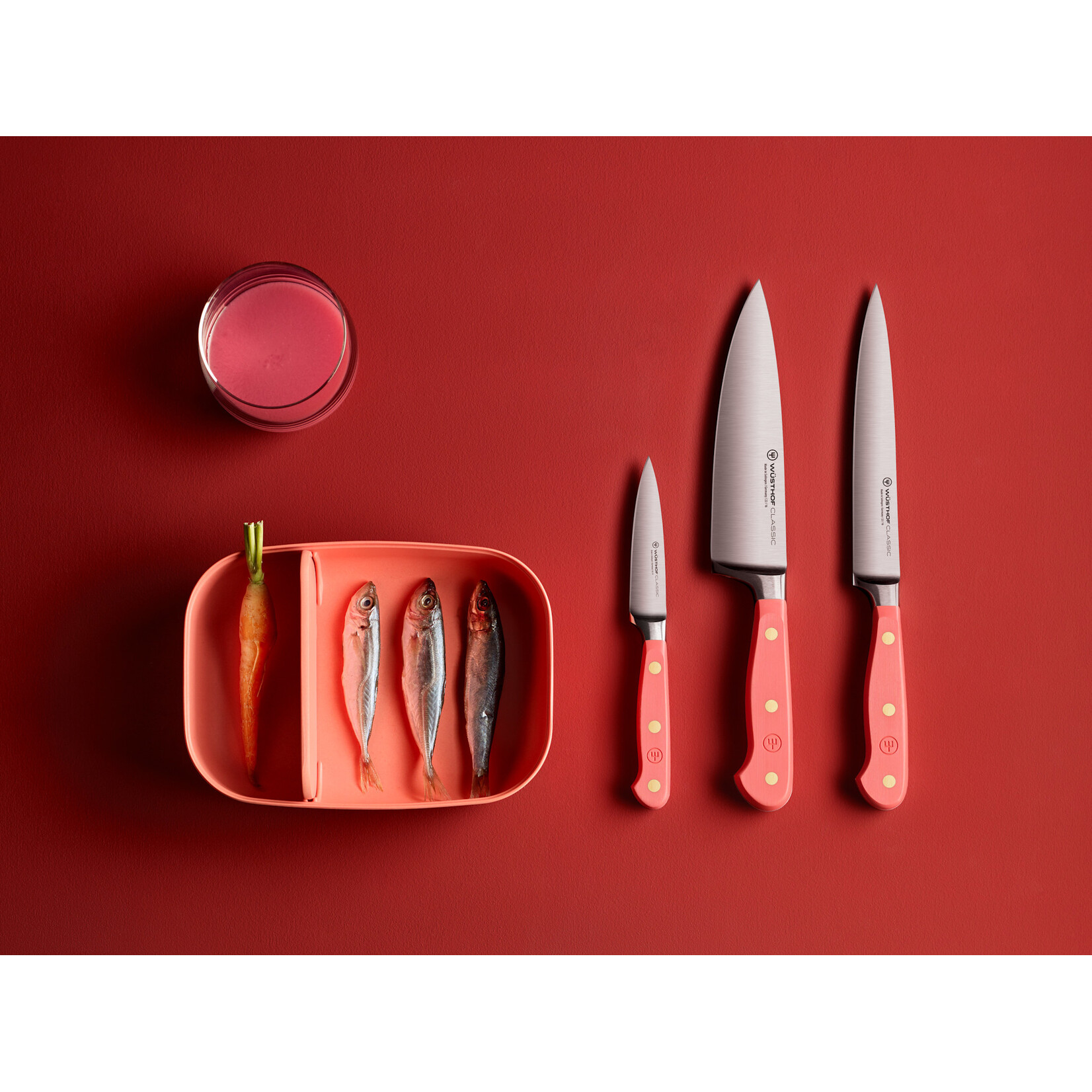 Wüsthof, messen uit Solingen gemaakt onder leiding van de 5e generatie familie Wusthof 5 delig messenblok Wusthof Classic Colour Color mix gevuld blok witte es beuk Wusthof 1091770502