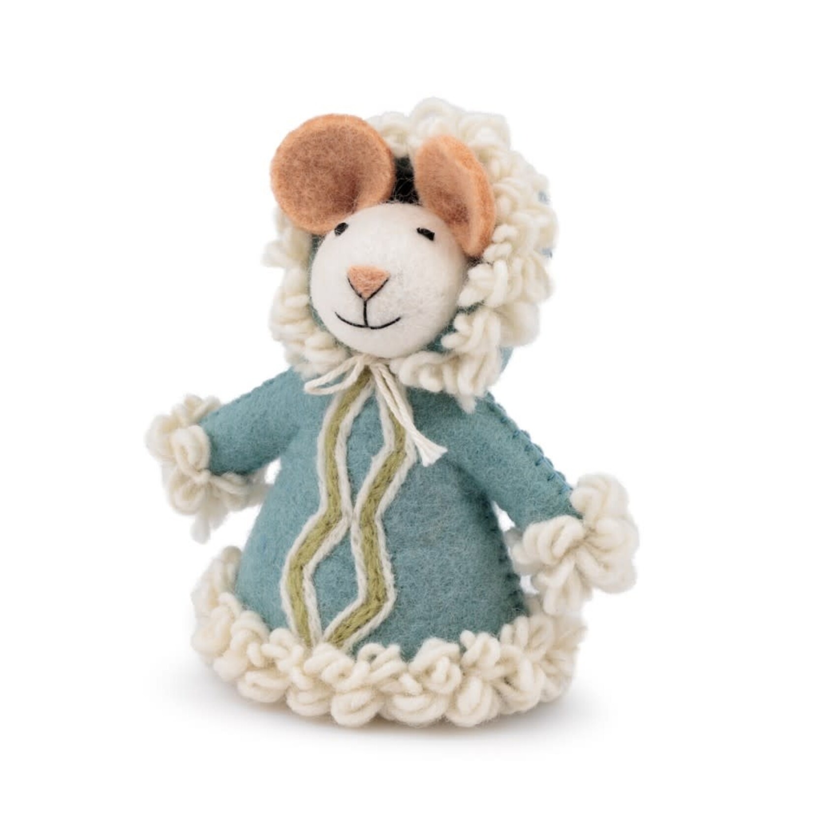 Fairmade Fairtrade Decoratie muis Eskimuis Handmade Fairmade in Nepal