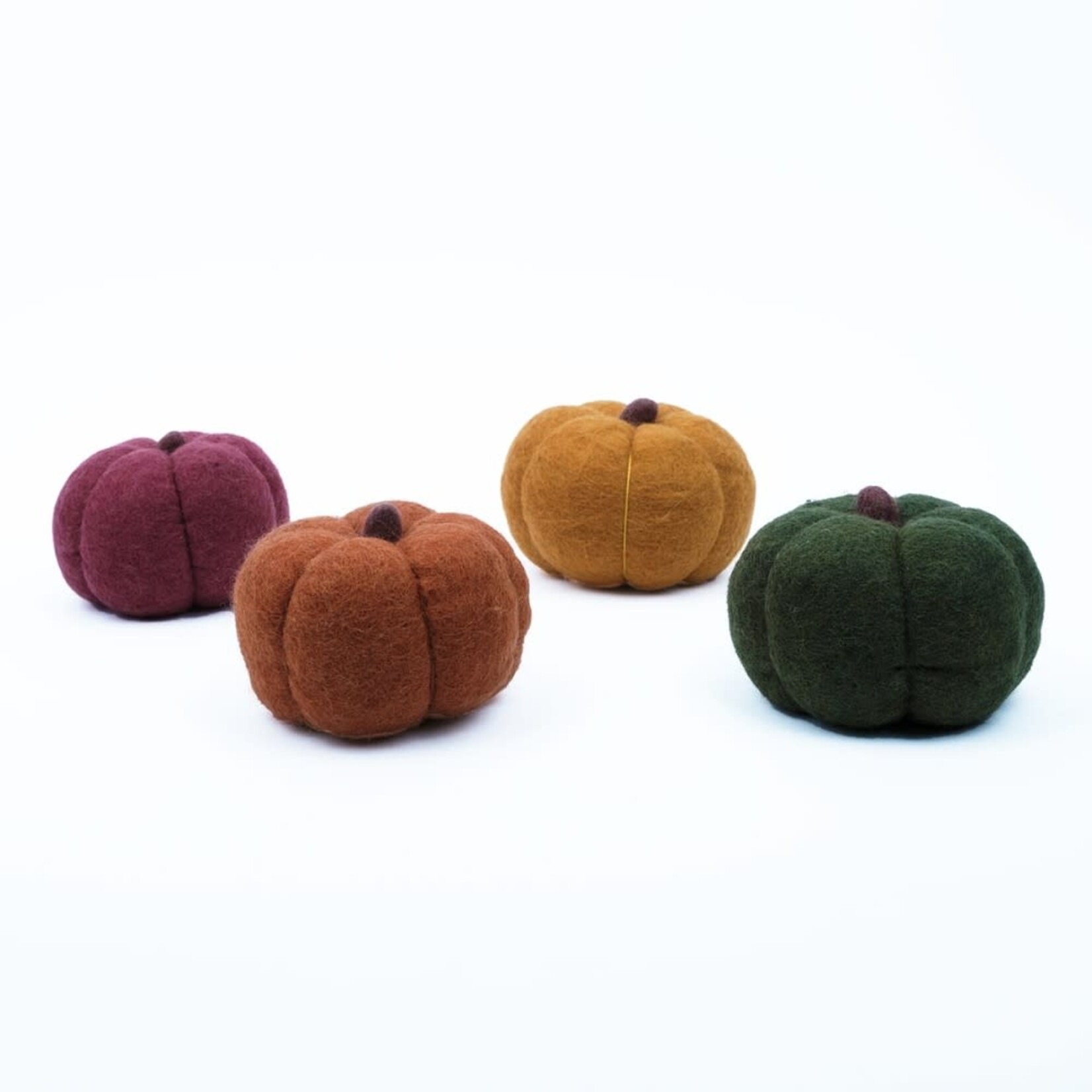 Sjaal met Verhaal Sjaal met Verhaal Pompoen Large 11 x 8 cm Cognac Oranje
