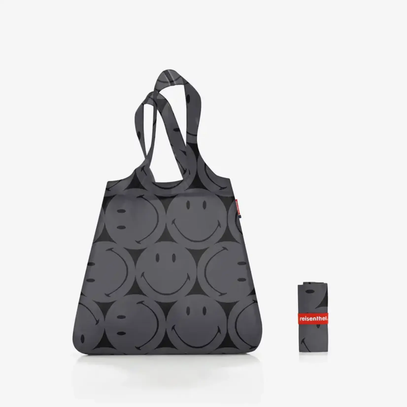 Reisenthel Reisenthel mini maxi shopper Smiley Grey Reisenthel Smiley Grey Reisenthel AT7085