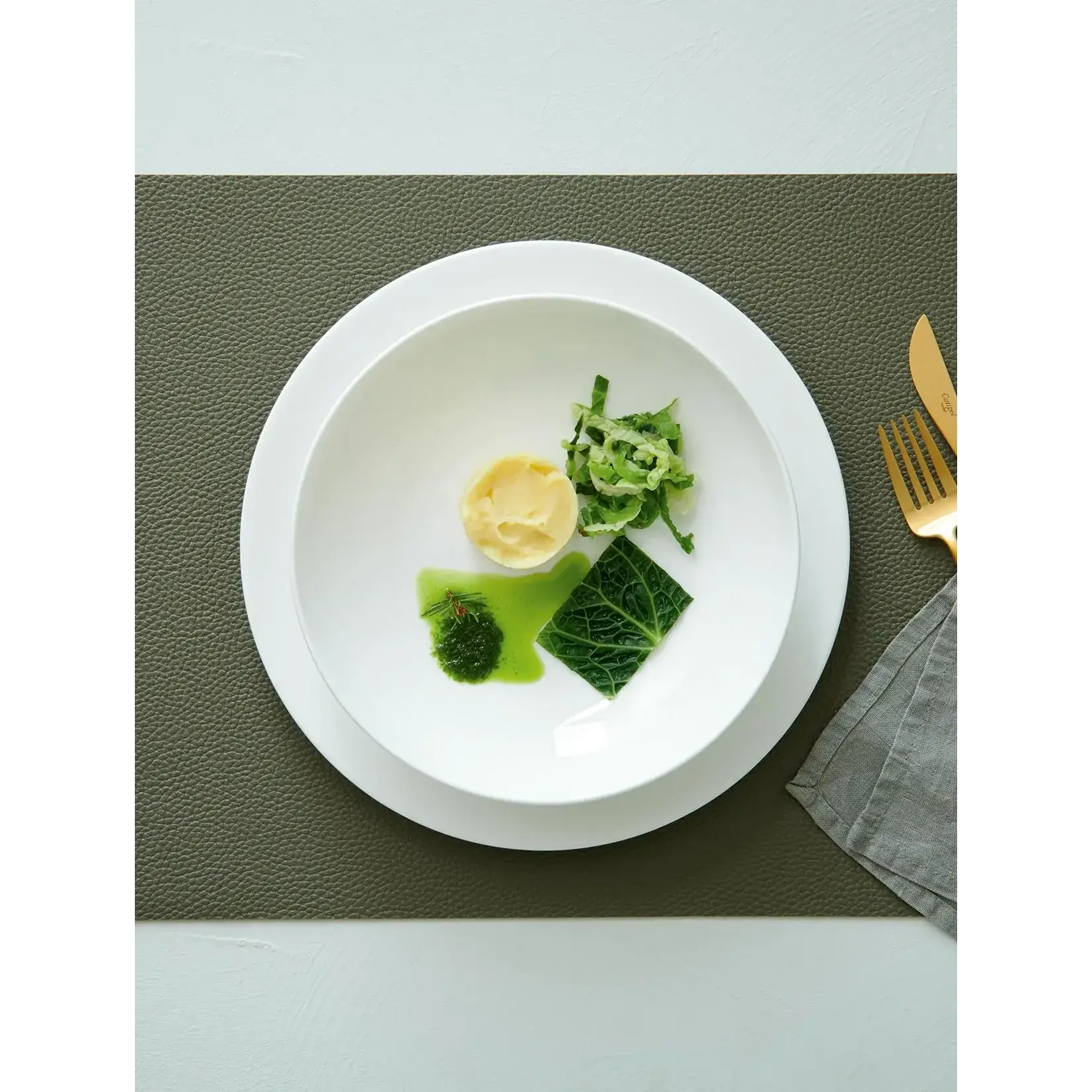 ASA Selection Asa a table 20 delige servies set, 4 cappuccino kop en 4 schotels, 4 dessertborden, 4 dinerborden, 4 pasta of soep of salade kommen Asa A table