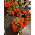 Sjaal met Verhaal Sjaal met Verhaal 140 cm Vilt Slinger Guirlande Physalis Lampion