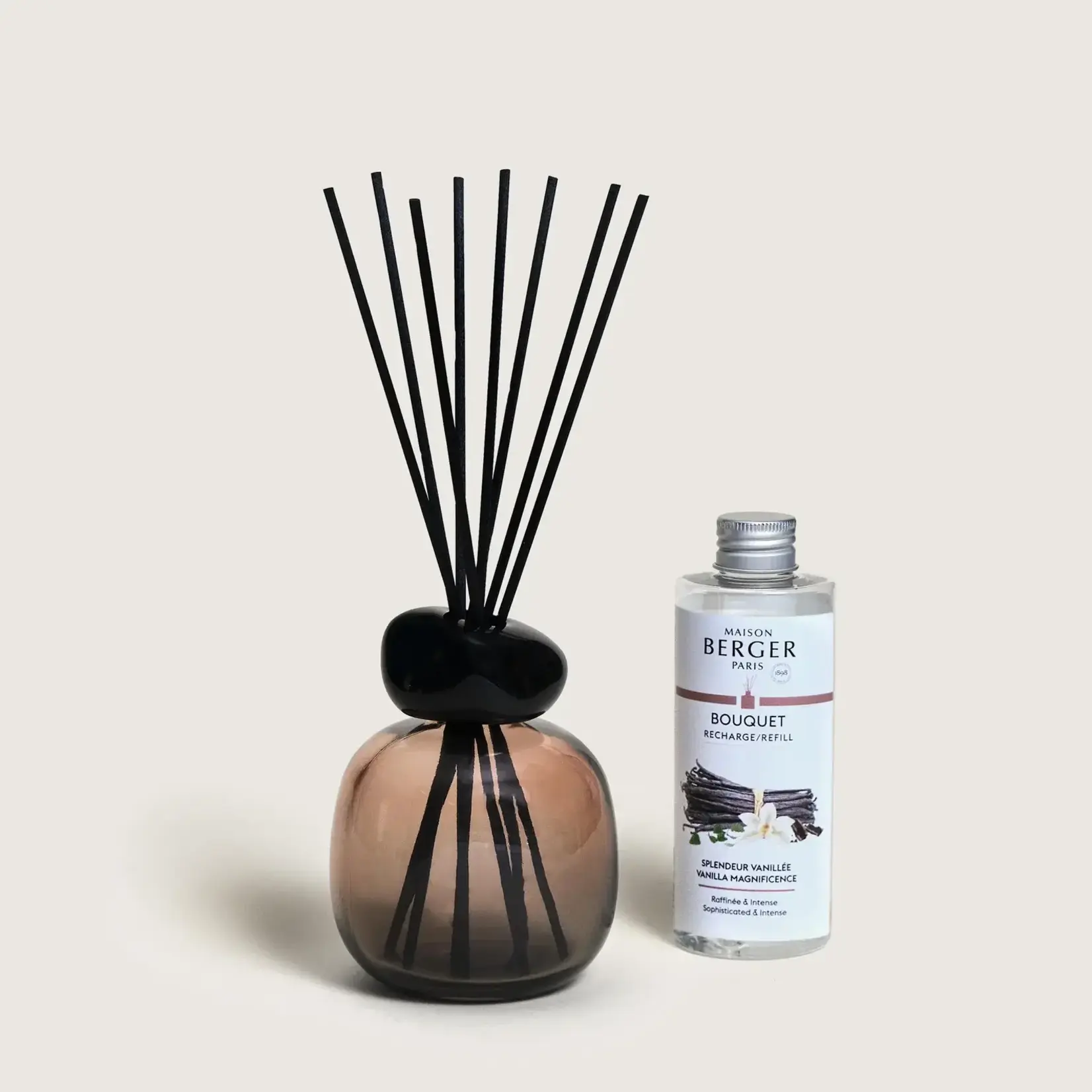 Maison Berger Paris 1898 Maison Berger huis parfumstick houder Mineral Nude Noir cadeau set Maison Berger 7856
