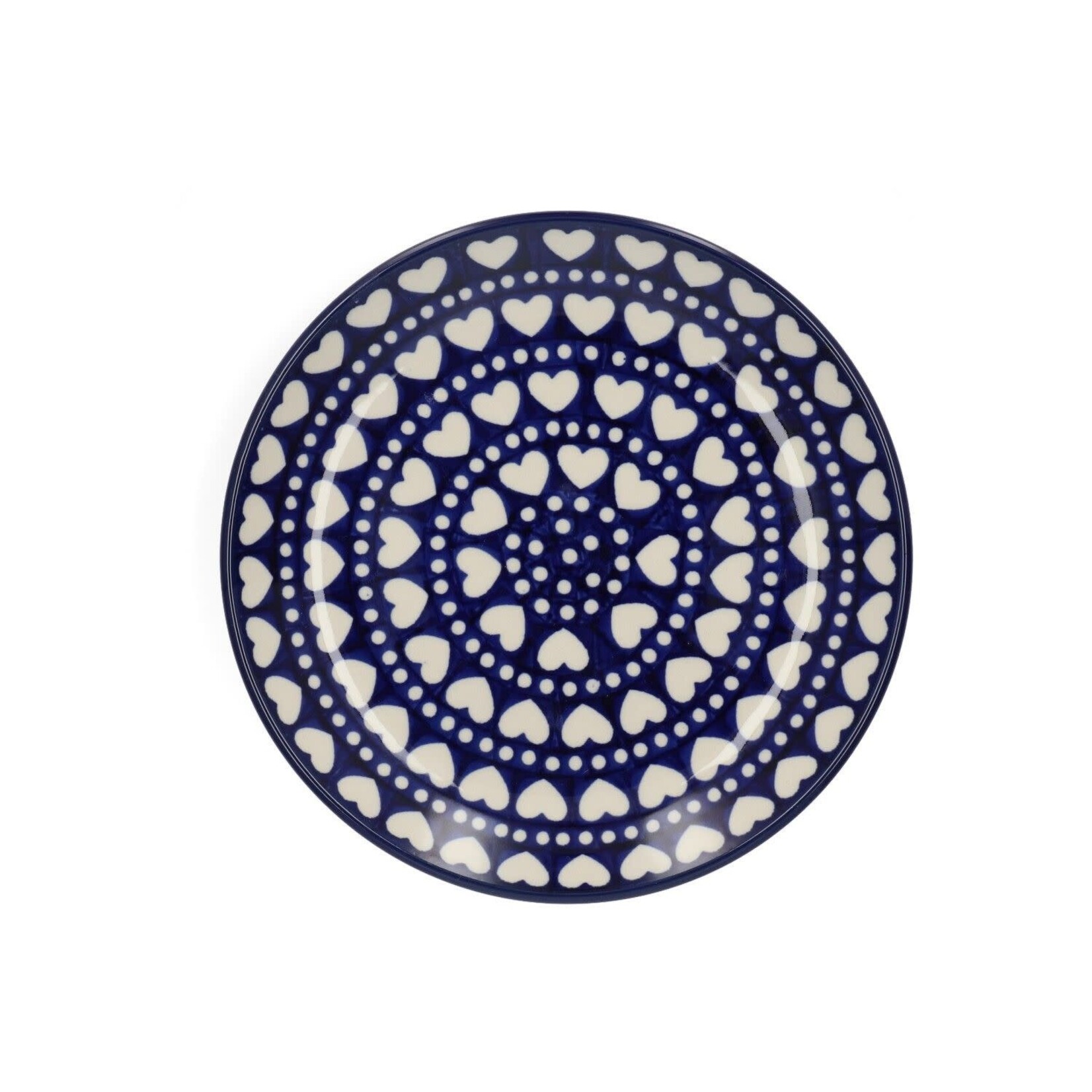 Bunzlau Castle Bunzlau Castle ontbijtbord bord plate 20 cm Blue Valentine Bunzlau Castle 1086-0375E