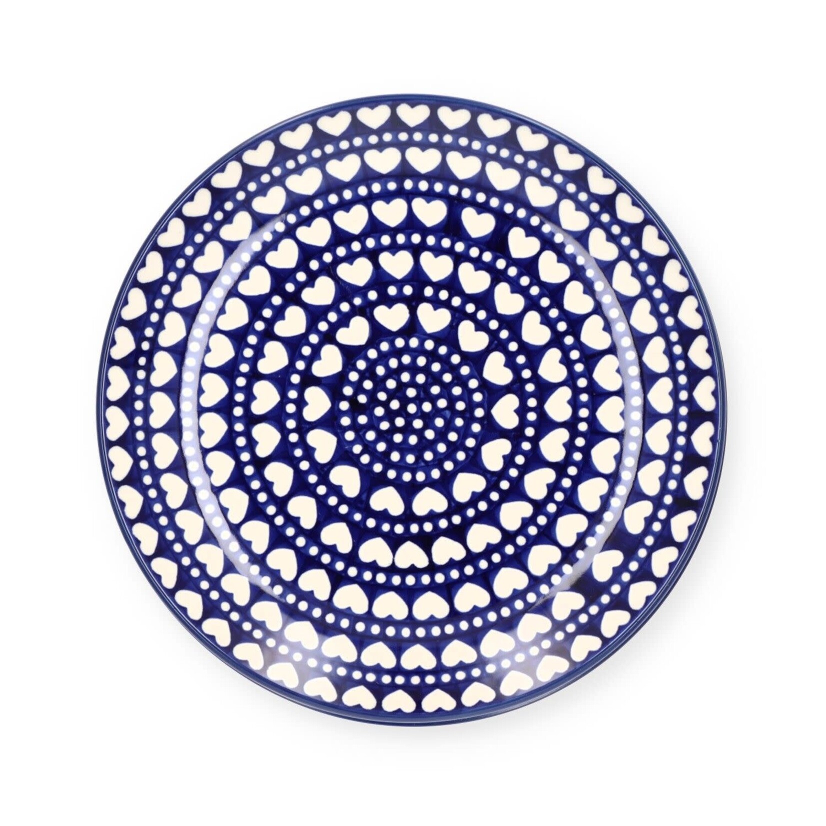 Bunzlau Castle Dinerbord Bunzlau Castle Plate bord 255 mm Blue Valentine Bunzlau Castle 1257-0375E