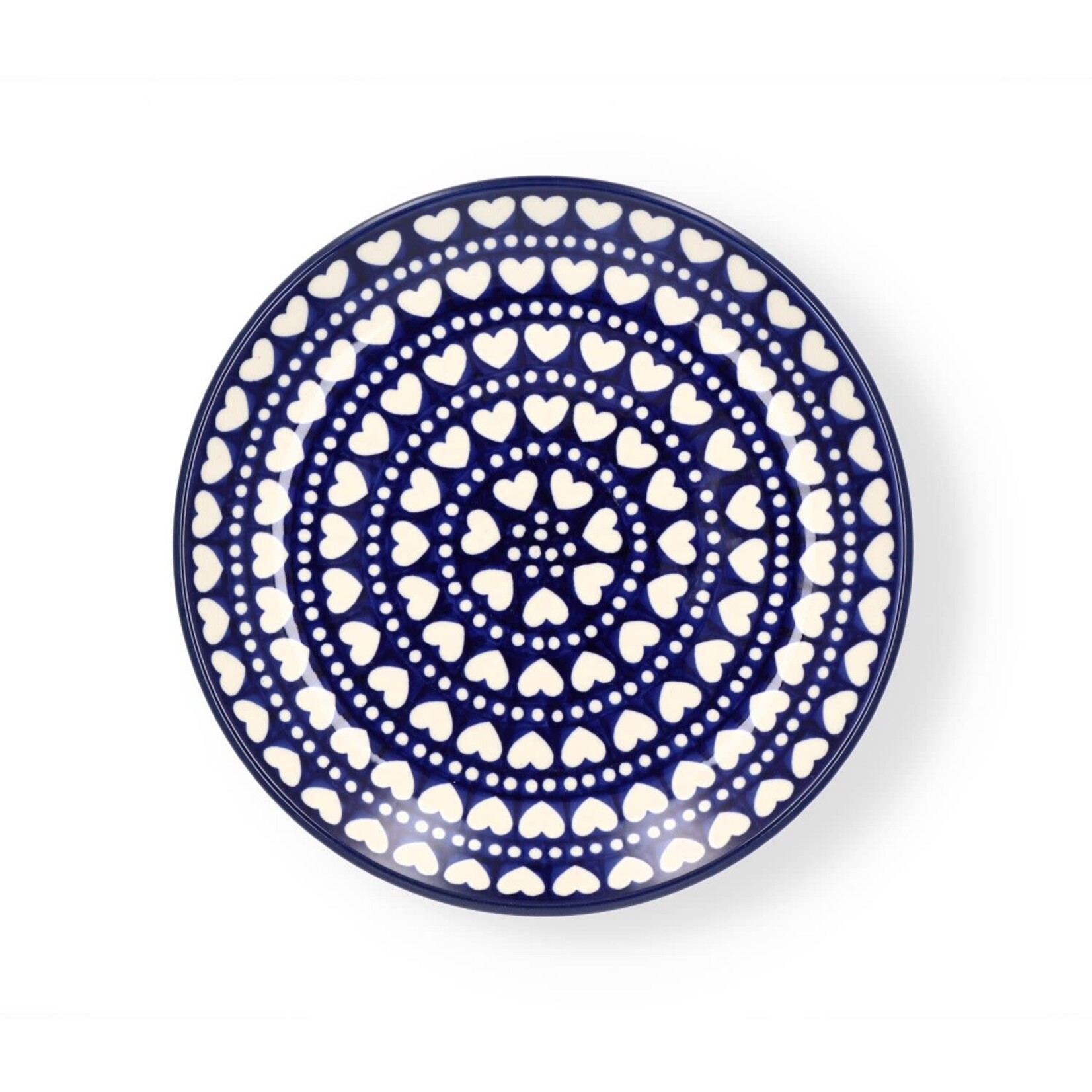 Bunzlau Castle Brunch bord Bunzlau Castle Plate Ø 235 mm Bord Blue Valentine Bunzlau Castle 1266-0375E