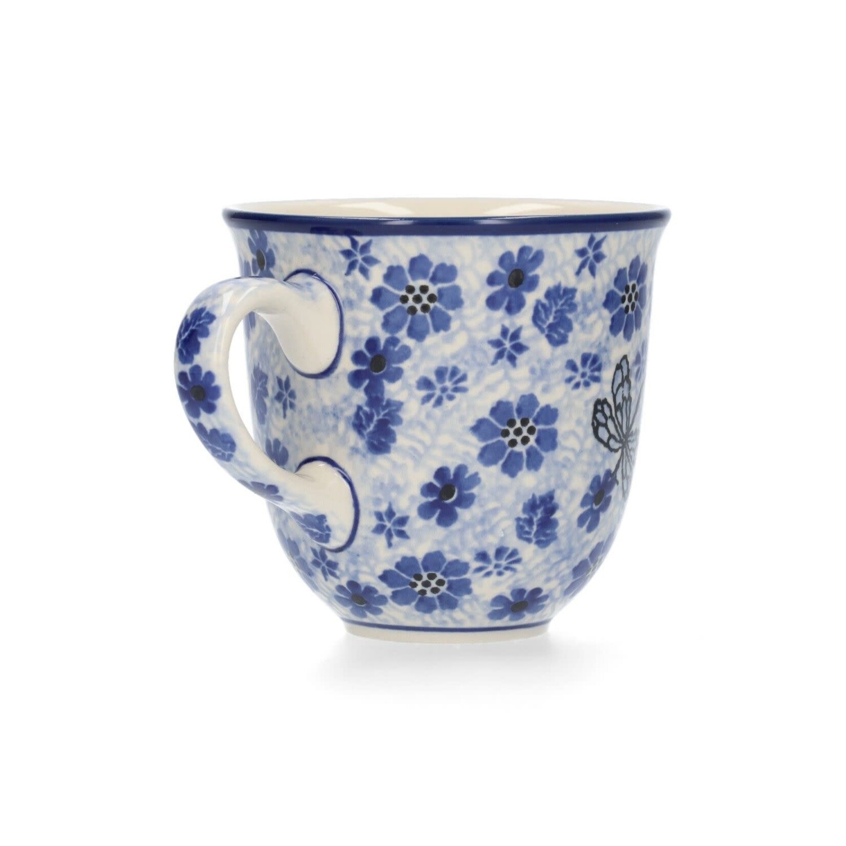 Bunzlau Castle Tulp mok 330 ml Bunzlau Castle Mug Tulip 330 ml Dragonfly Bunzlau Castle 1824-1443