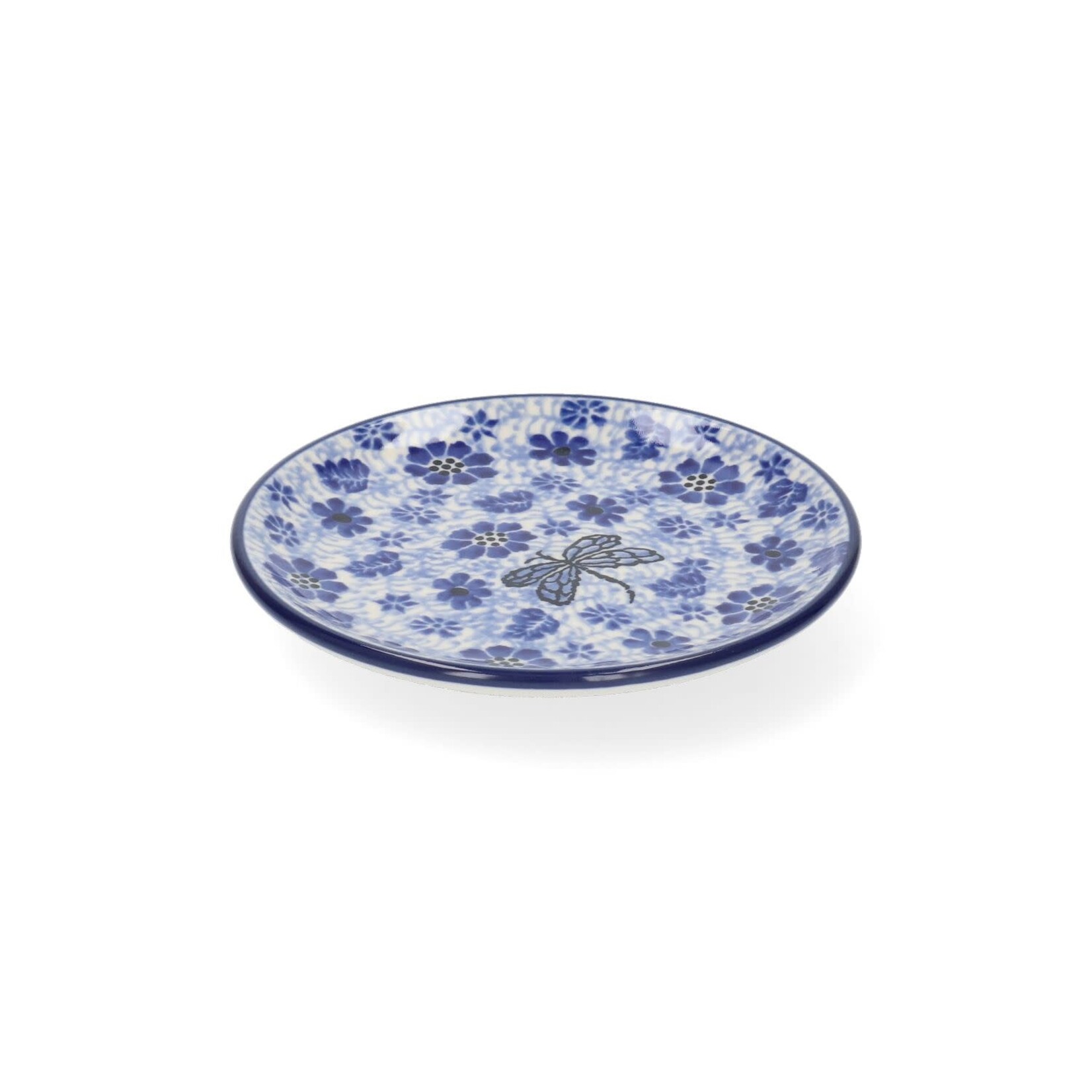 Bunzlau Castle Bunzlau Castle Petit four plate Ø 123 mm Dragonfly Bunzlau Castle 2321-1443