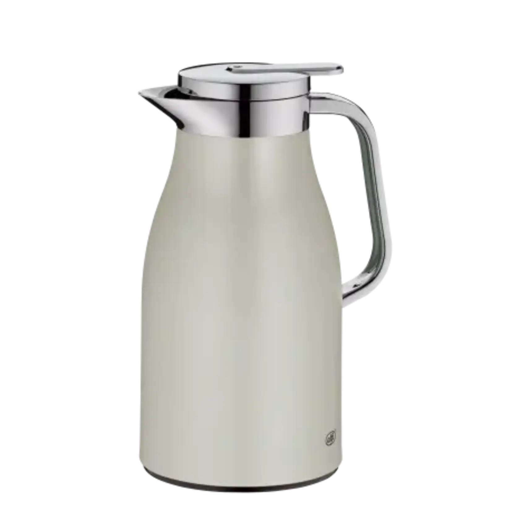 ALFI Alfi thermoskan Alfi Skyline Edelstaal gelakt Silver Lining met Alfi-Dur hard glazen binnen fles Alfi