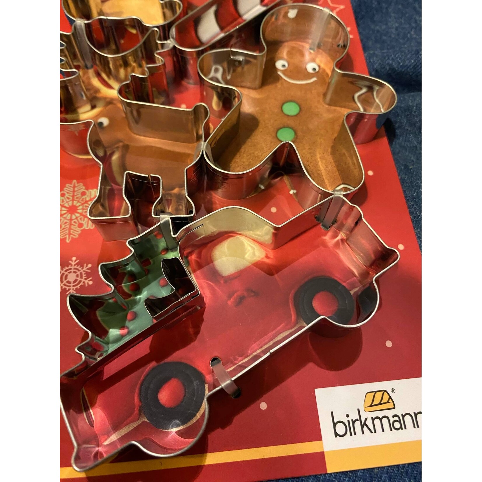 Birkmann set-5 koekjes uitstekers Dear Santa Birkmann 5 kerstkoekjes uitsteekvormpjes B152021