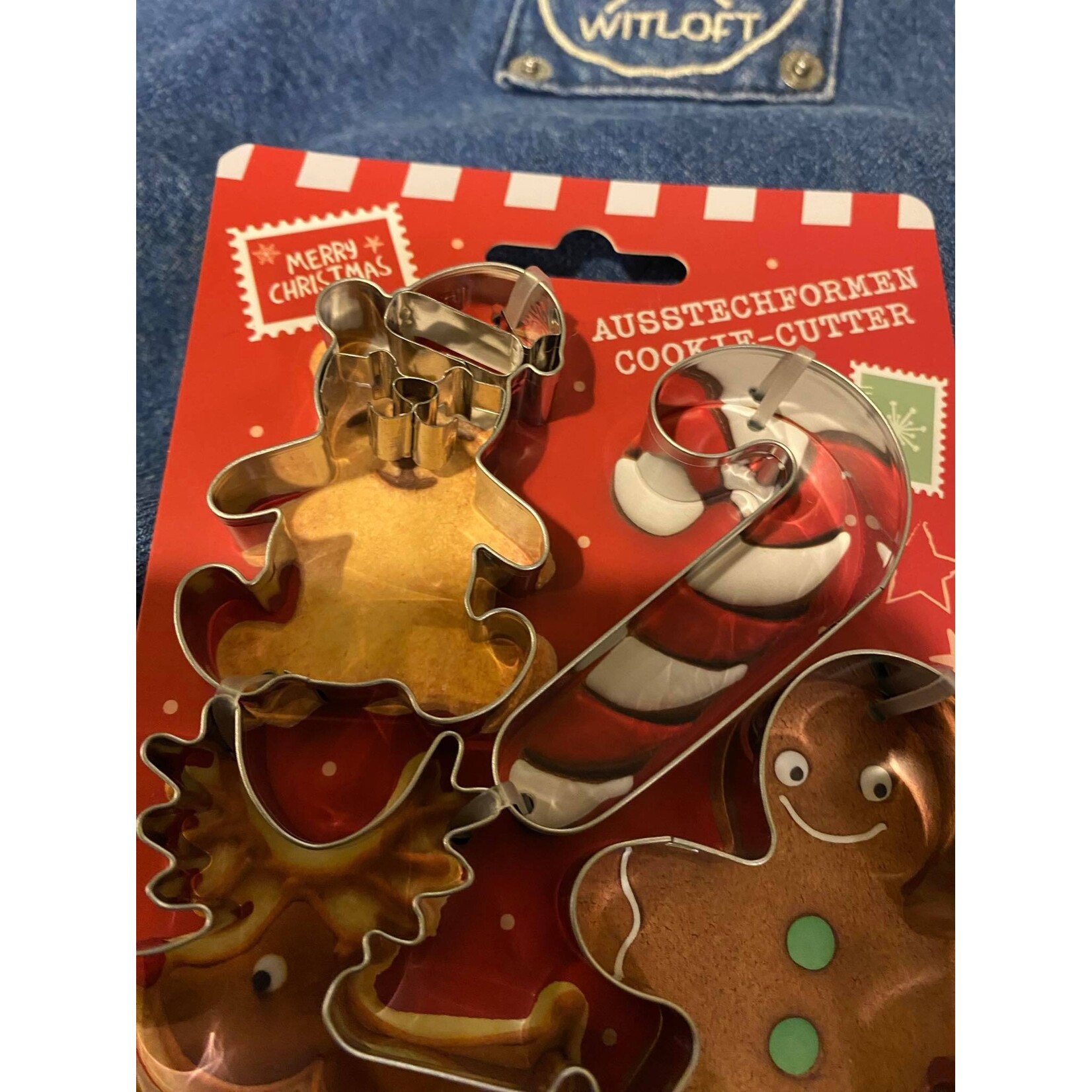 Birkmann set-5 koekjes uitstekers Dear Santa Birkmann 5 kerstkoekjes uitsteekvormpjes B152021