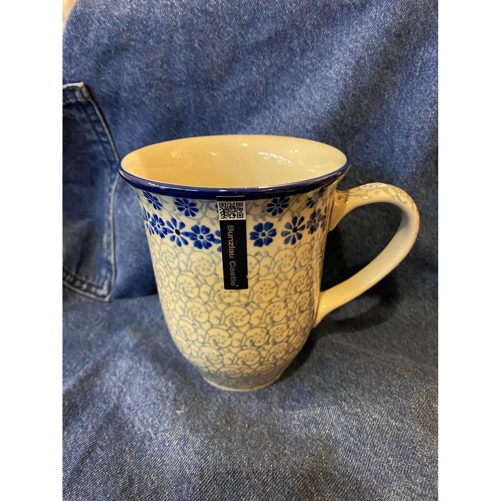 Bunzlau Castle Tulp mok 500 ml Bunzlau Castle Mug Tulip 500 ml Blue Fountain Bunzlau Castle 1826-2614