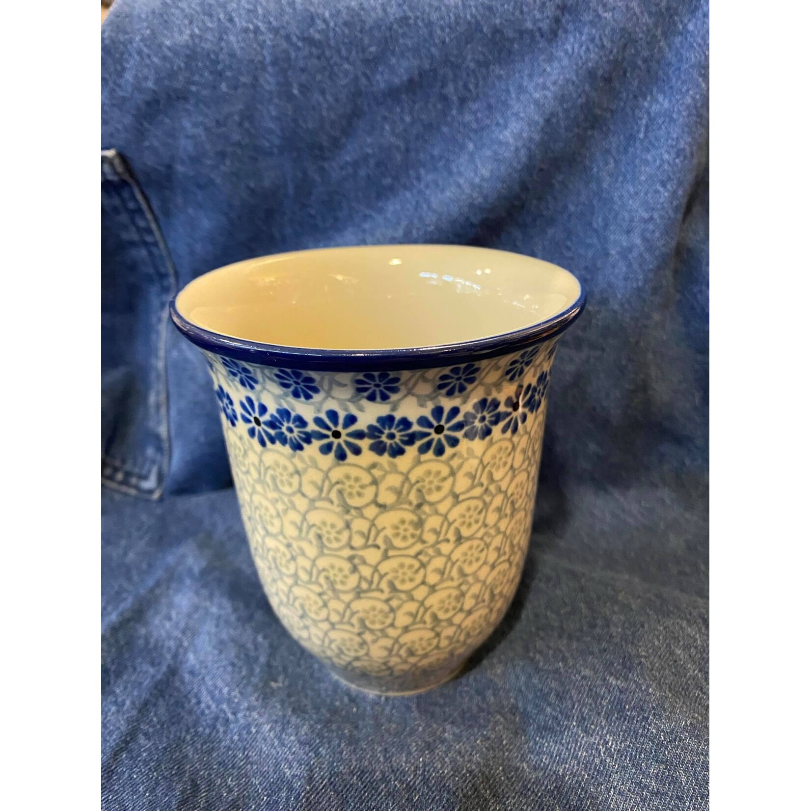 Bunzlau Castle Tulp mok 500 ml Bunzlau Castle Mug Tulip 500 ml Blue Fountain Bunzlau Castle 1826-2614