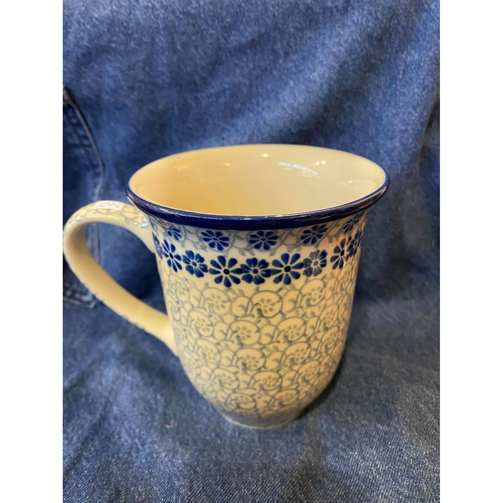 Bunzlau Castle Tulp mok 500 ml Bunzlau Castle Mug Tulip 500 ml Blue Fountain Bunzlau Castle 1826-2614