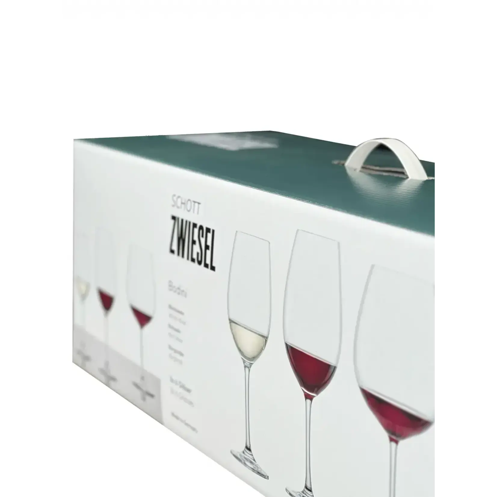 Zwiesel Collection Glas 18 delig set-6 wit-rood of water-bourgogne glazen Bodini Schott Zwiesel Bodini 3x6 glazen Zwiesel 123330