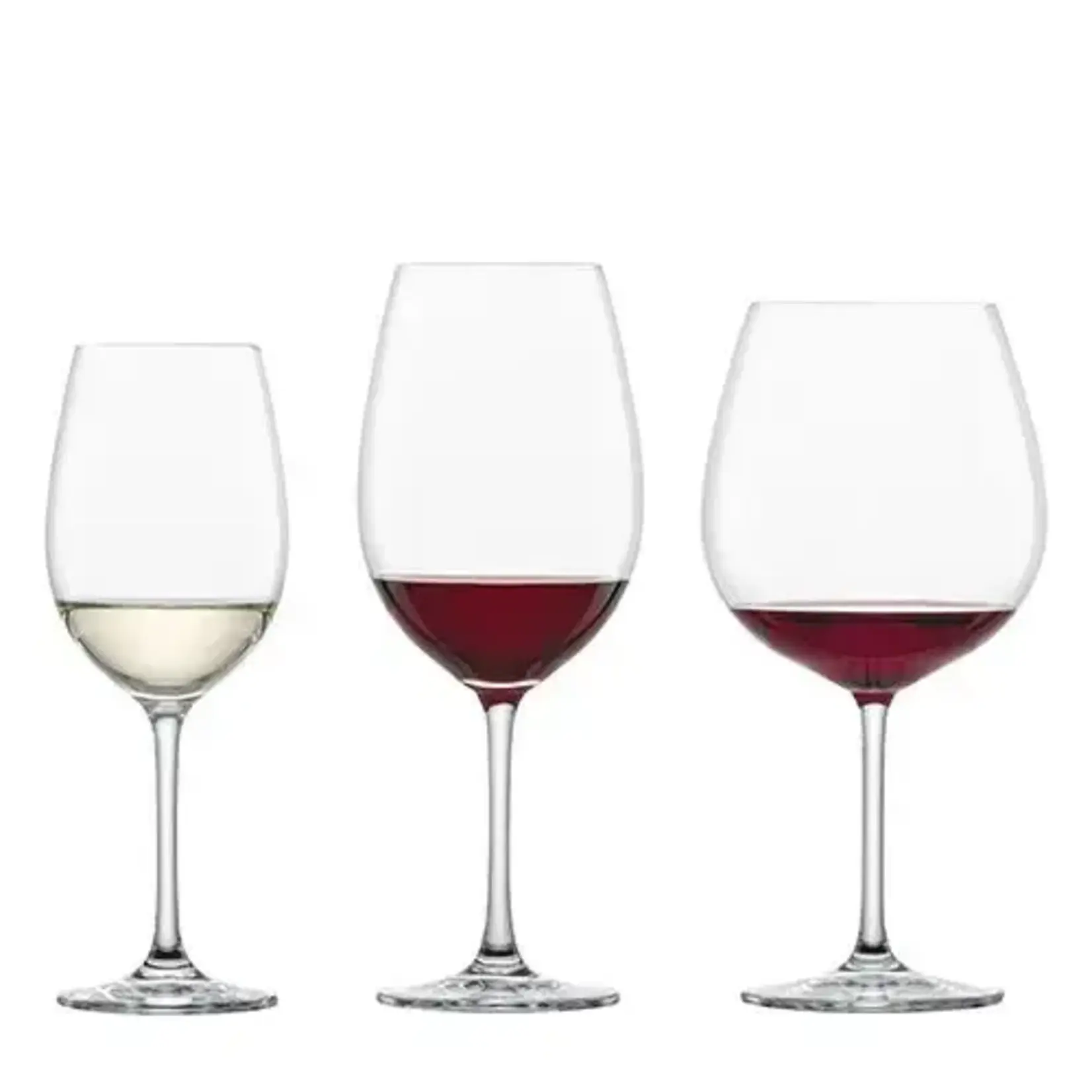 Zwiesel Collection Glas 18 delig set-6 wit-rood of water-bourgogne glazen Bodini Schott Zwiesel Bodini 3x6 glazen Zwiesel 123330