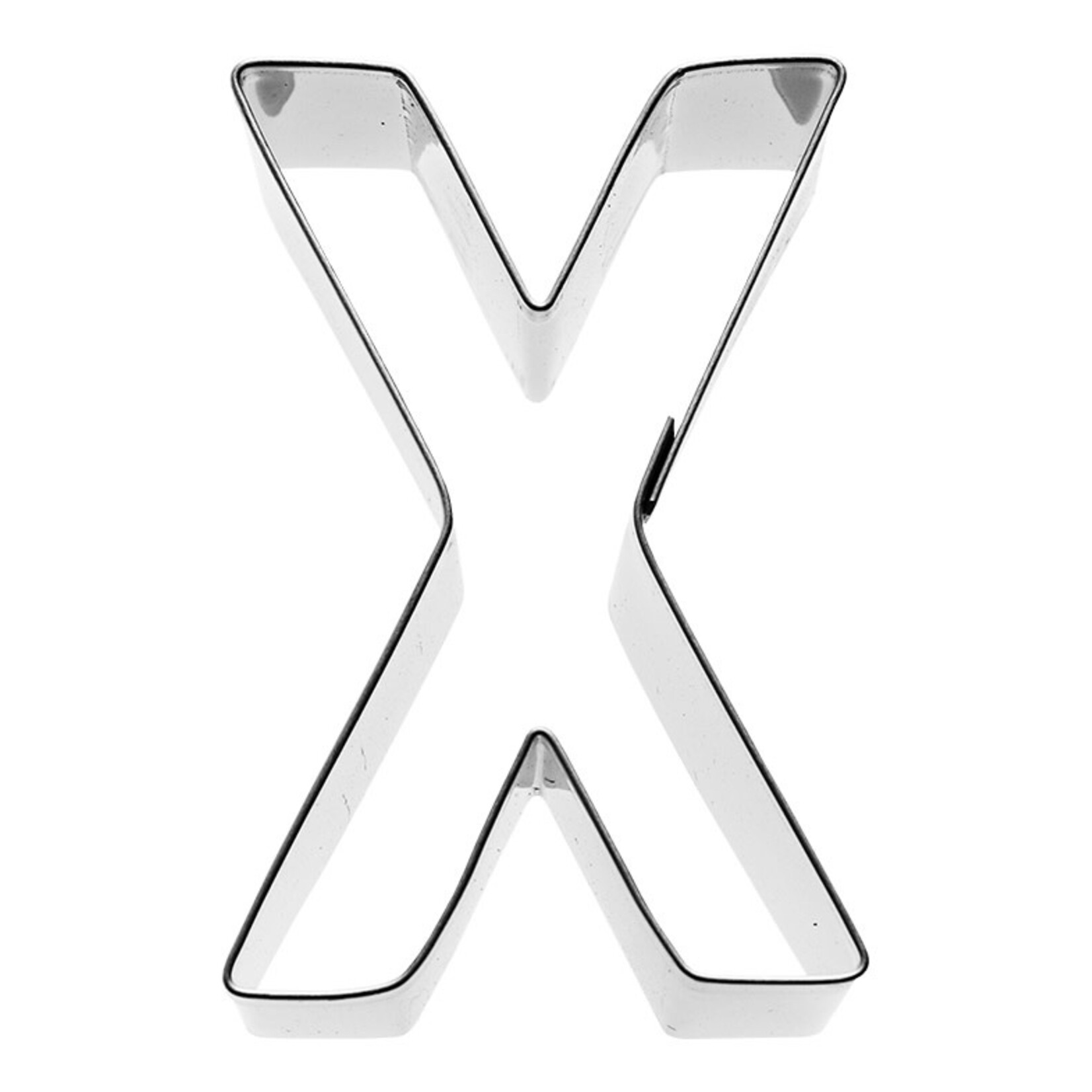 Birkmann 6 cm Koekjes uitsteker letter X Birkmann letter X koekjes uitsteker B196520