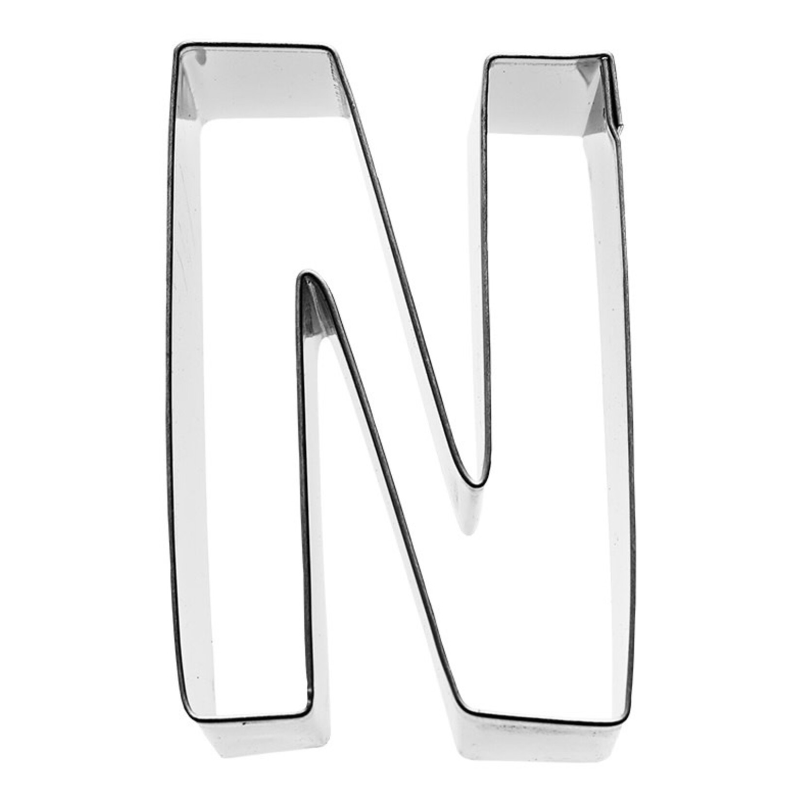 Birkmann 6 cm Koekjes uitsteker letter N Birkmann letter N koekjes uitsteker B196421