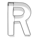 Birkmann 6 cm Koekjes uitsteker letter R Birkmann letter R koekjes uitsteker B196469