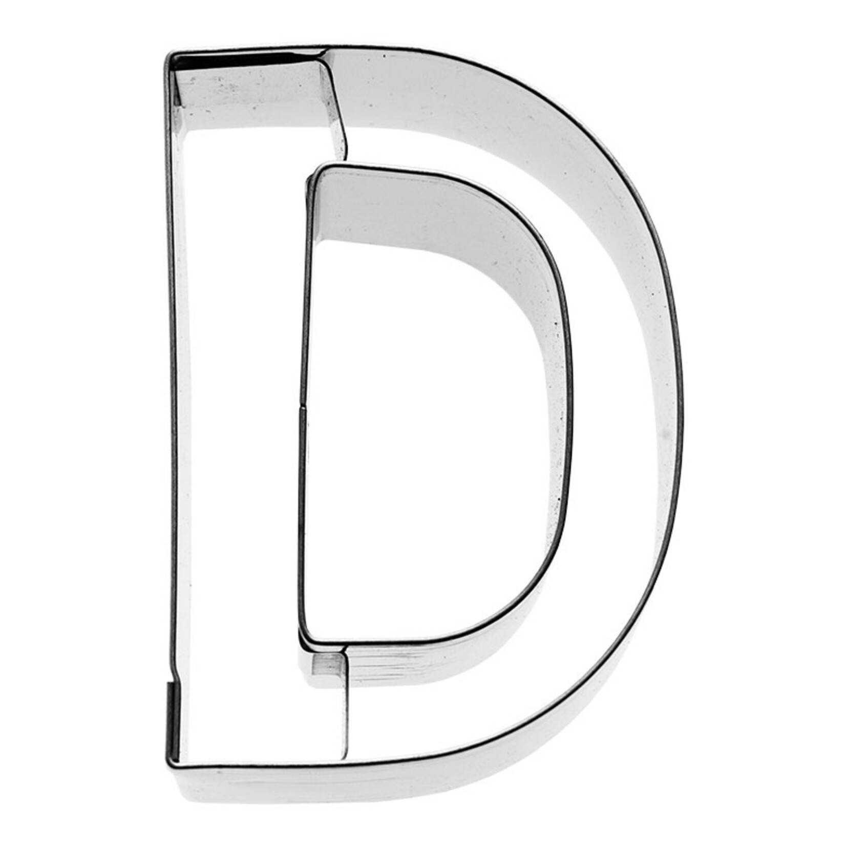 Birkmann 6 cm Koekjes uitsteker letter D Birkmann letter D koekjes uitsteker B196322