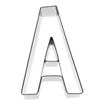 Birkmann 6 cm Koekjes uitsteker letter A Birkmann letter A koekjes uitsteker B196292